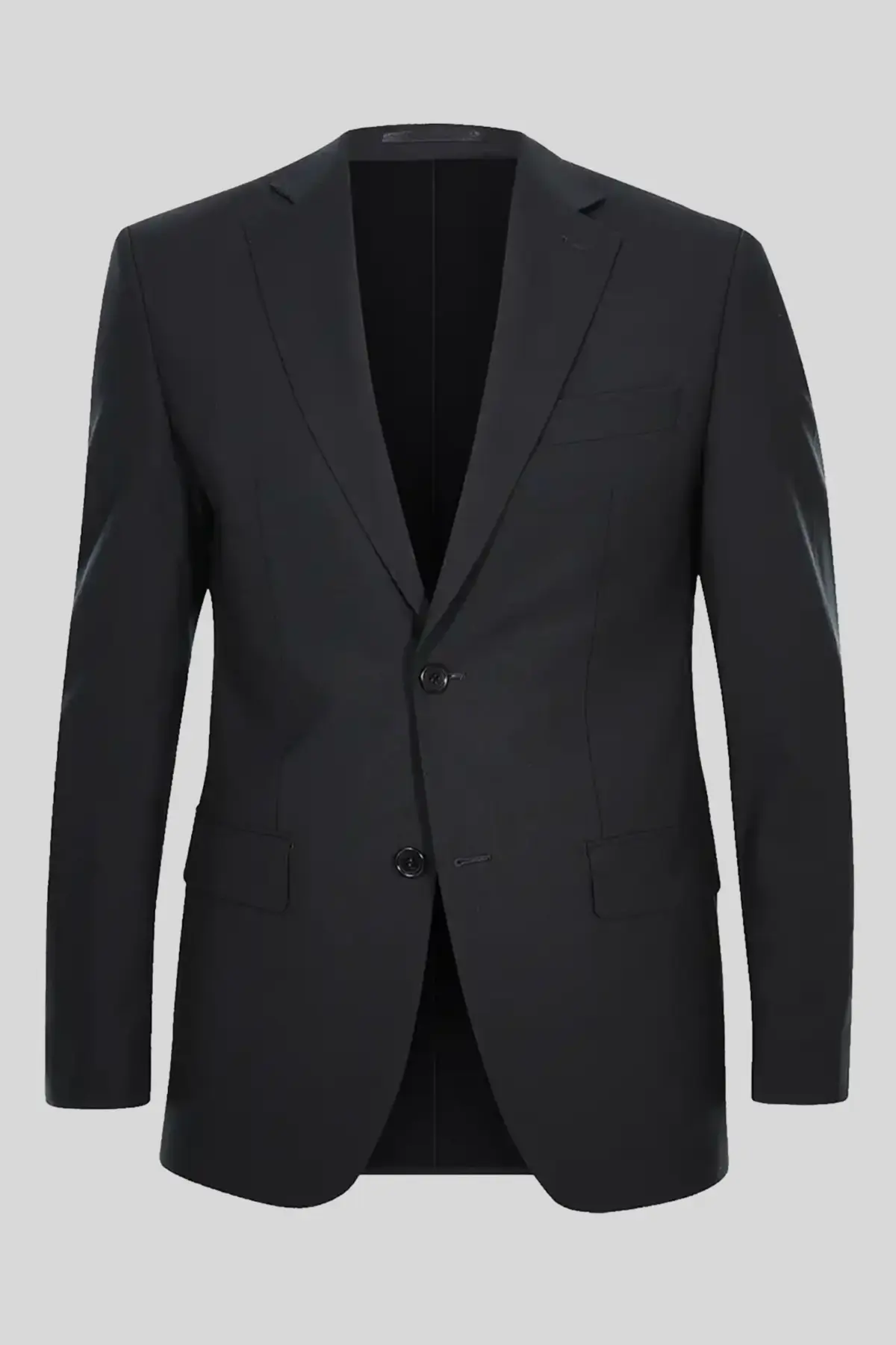 Baukasten Sakko slim fit schwarz