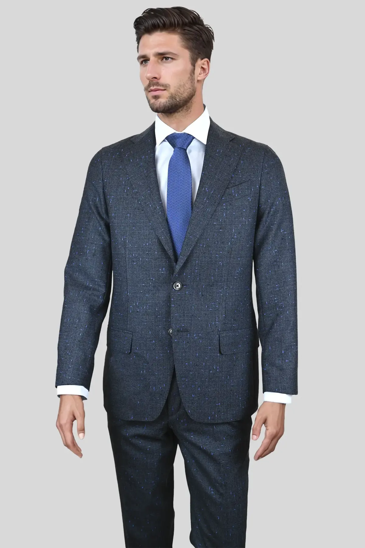 ANZUG LEOPOLD-FRANJO COMFORT SOFT SHOULDER