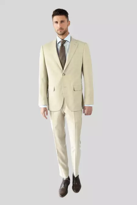 Arno-Franjo Comfort Melange/ Beige m. Leinen