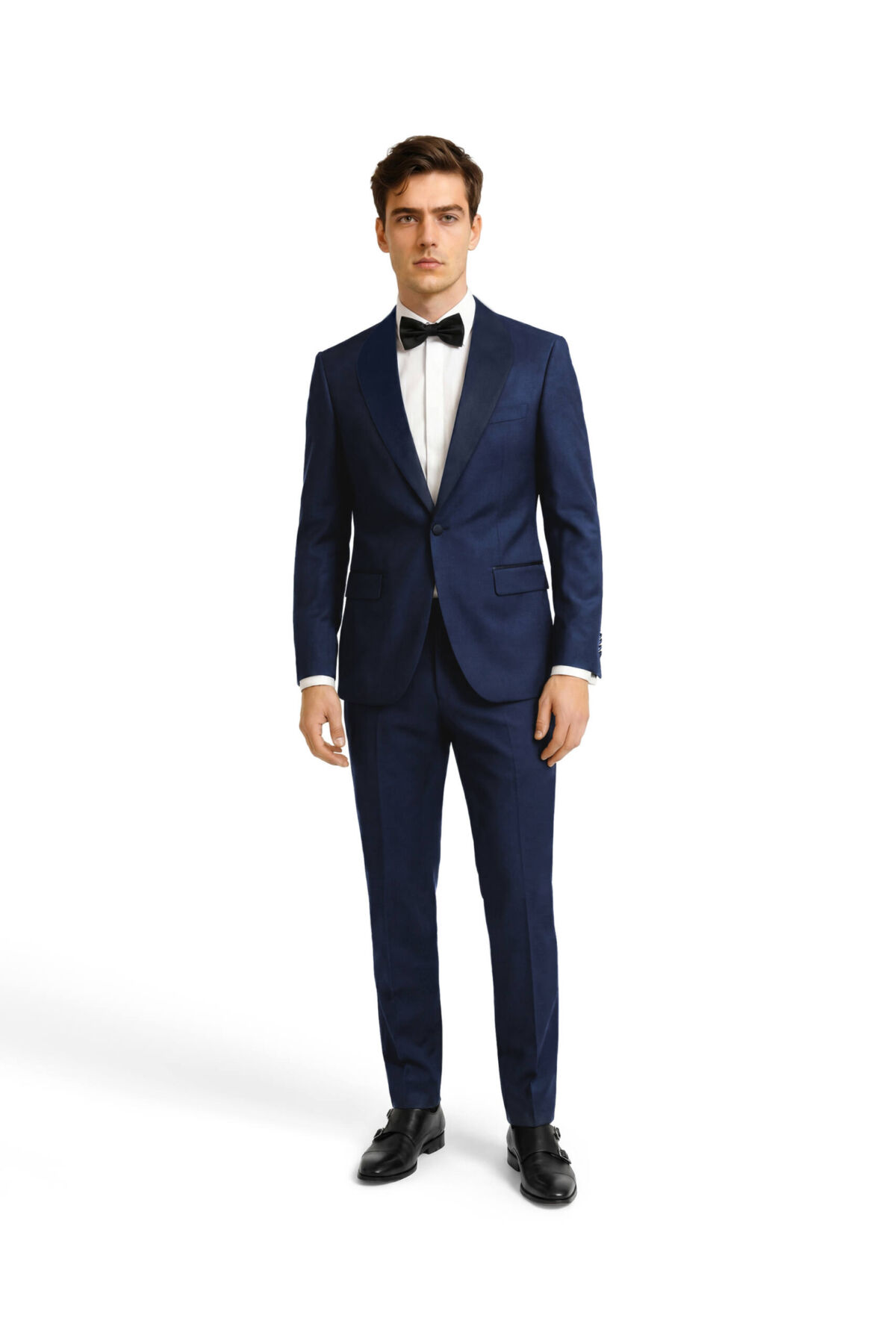 Smoking Matteo-Lawrence ohne Gallon Slim Fit Blue