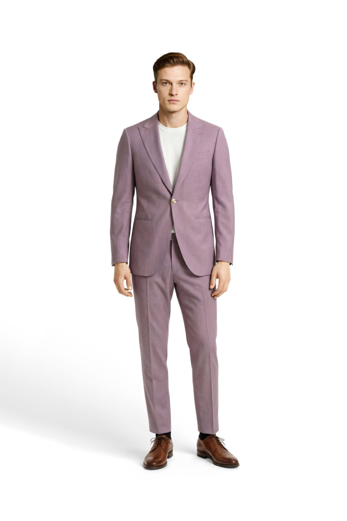 Herrenanzug Henry-Gave Comfort Fit Mauvefarben