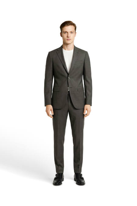 Herrenanzug Arno-Franjo Comfort Braun Melange