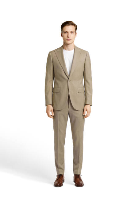 Herrenanzug Henry-Gave Comfort Beige Melange