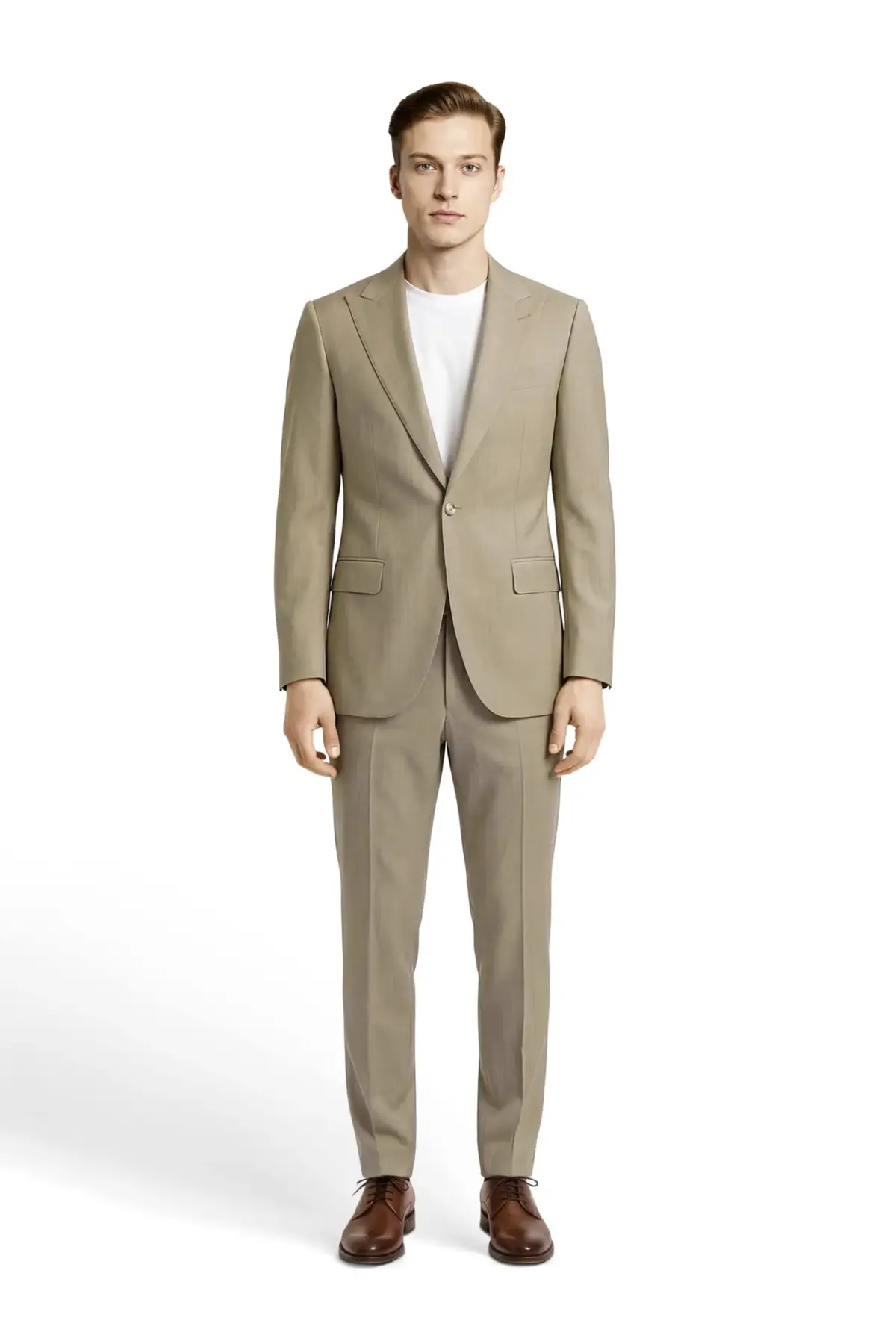 Herrenanzug Henry-Gave Comfort Beige Melange