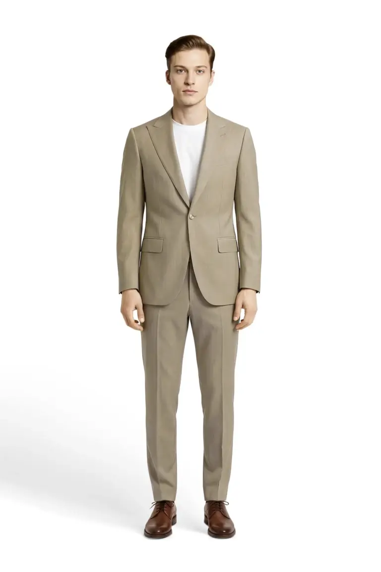 Herrenanzug Henry-Gave Comfort Beige Melange