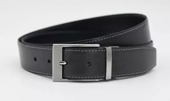 Herren-Wendegürtel marine-grau