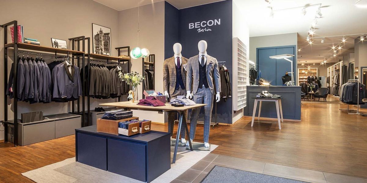Entdecken Sie die Welt der Herrenbekleidung in unseren BECON Filialen in Berlin